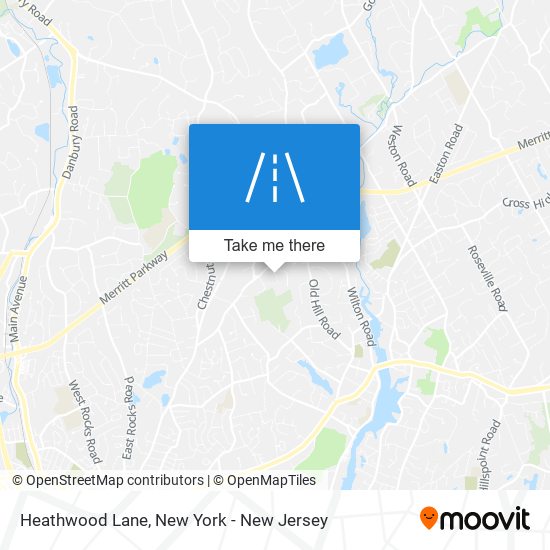 Heathwood Lane map