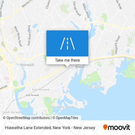 Mapa de Hiawatha Lane Extended