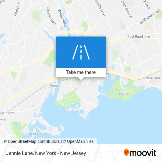 Mapa de Jennie Lane
