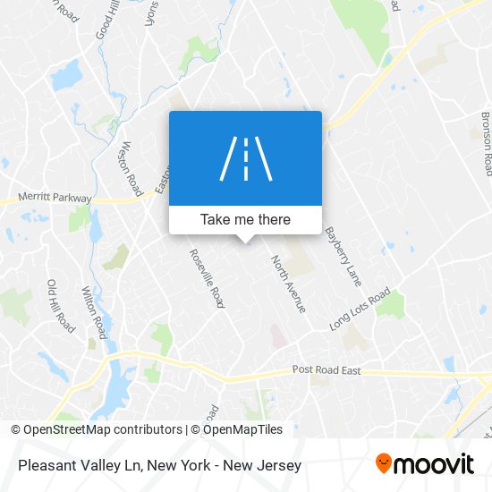 Pleasant Valley Ln map