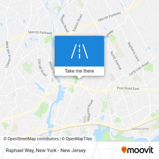 Raphael Way map