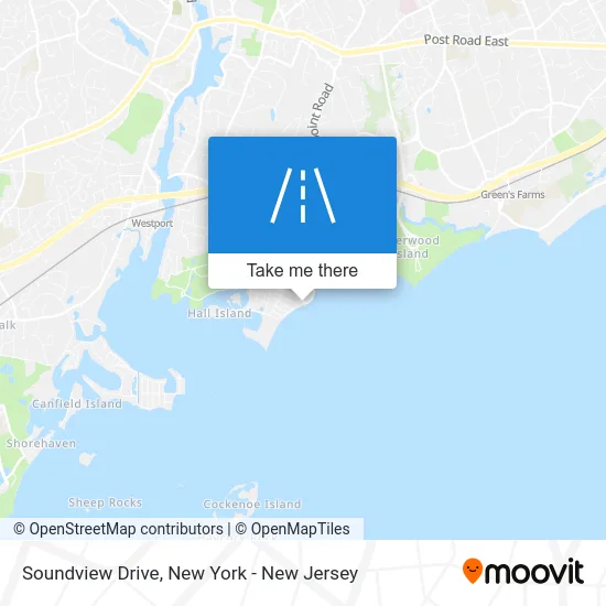 Soundview Drive map