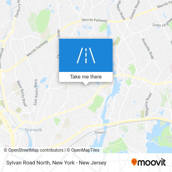 Mapa de Sylvan Road North