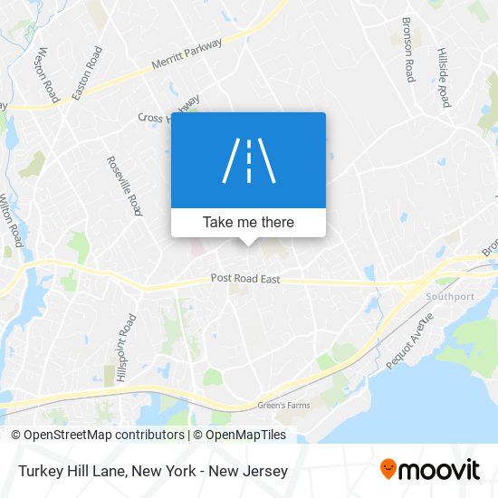 Turkey Hill Lane map