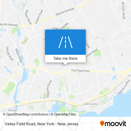 Valley Field Road map