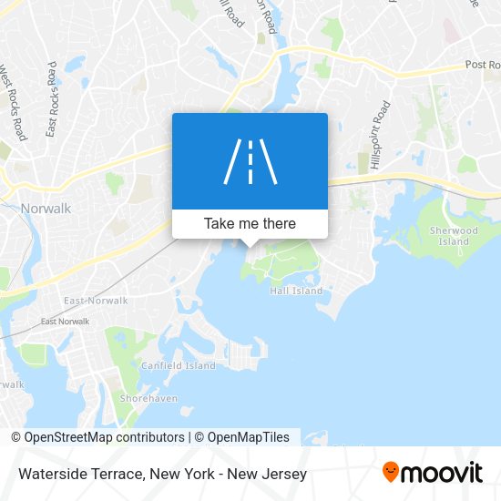 Mapa de Waterside Terrace