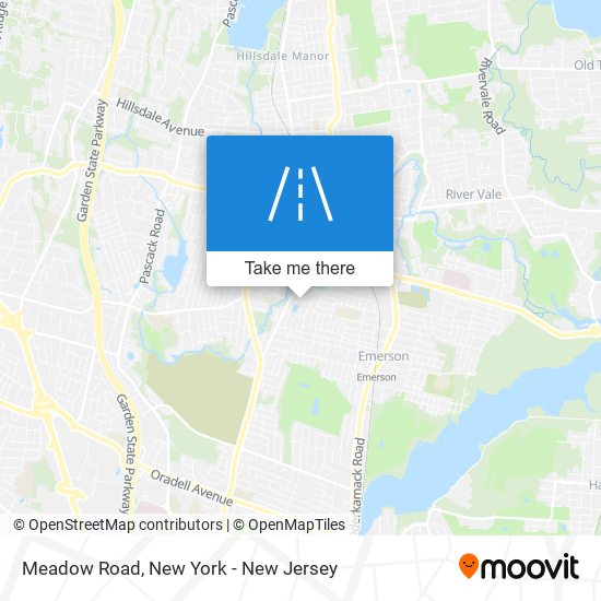 Mapa de Meadow Road