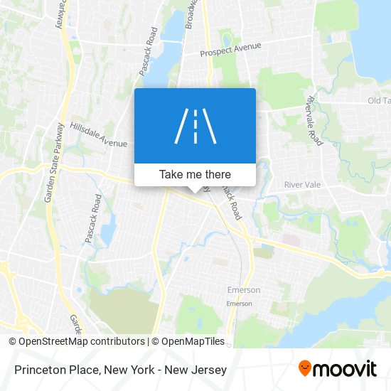 Mapa de Princeton Place