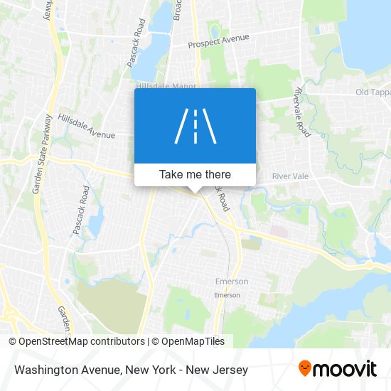 Mapa de Washington Avenue