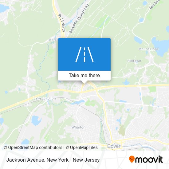 Mapa de Jackson Avenue