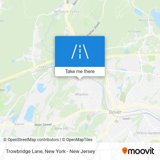 Trowbridge Lane map