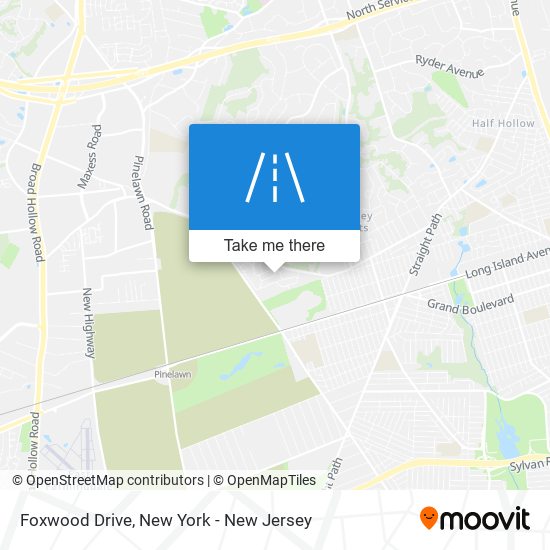 Foxwood Drive map