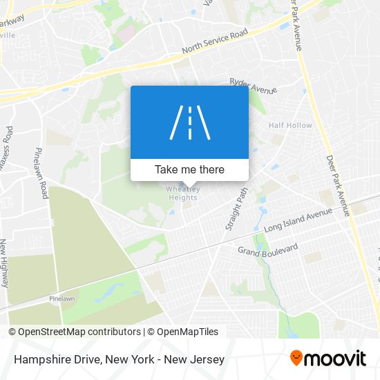 Hampshire Drive map