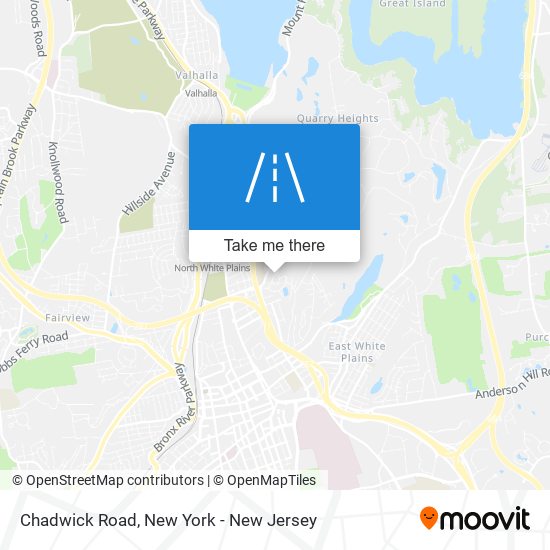 Chadwick Road map