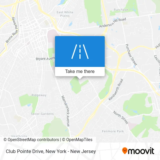 Club Pointe Drive map