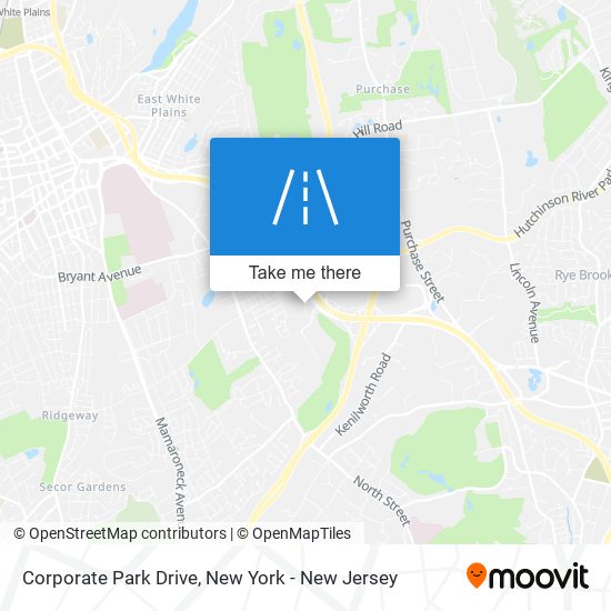 Mapa de Corporate Park Drive
