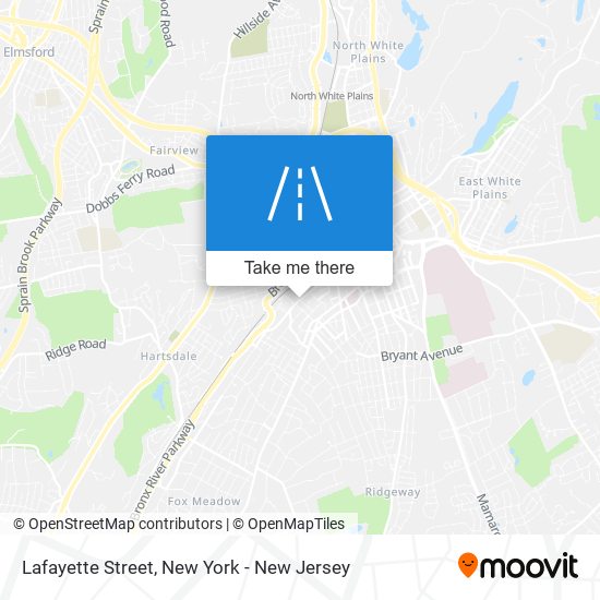 Lafayette Street map