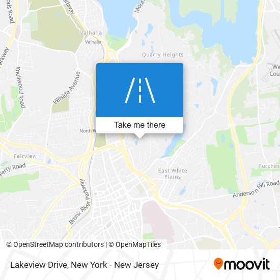 Lakeview Drive map