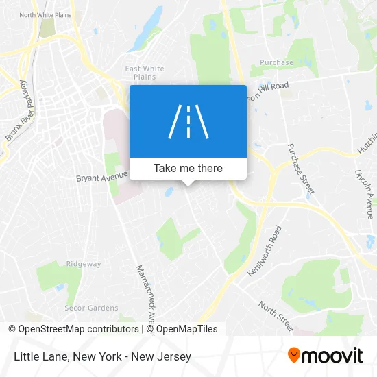 Little Lane map