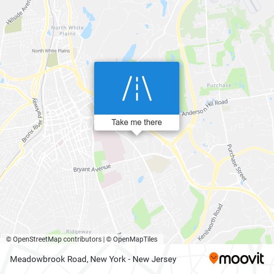 Meadowbrook Road map