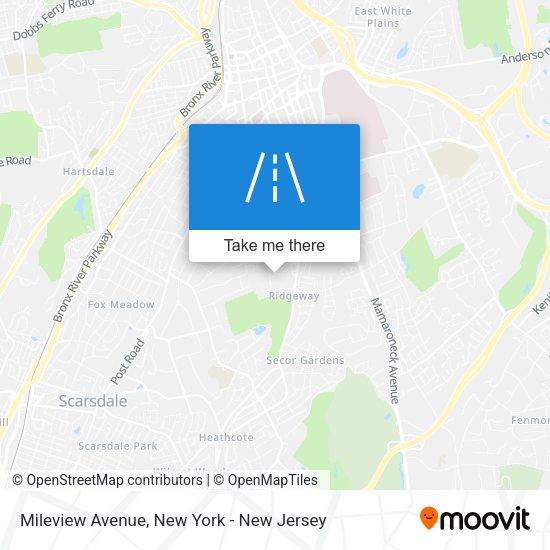 Mapa de Mileview Avenue