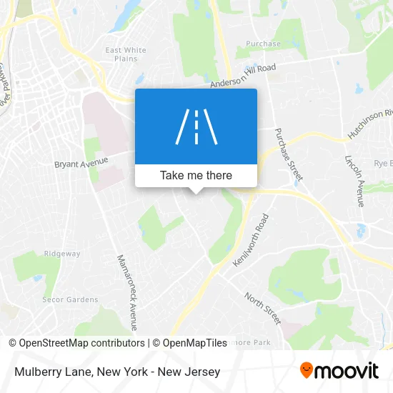 Mapa de Mulberry Lane