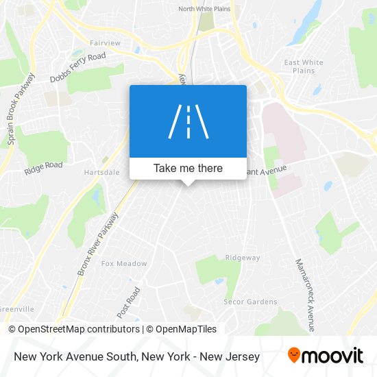 Mapa de New York Avenue South