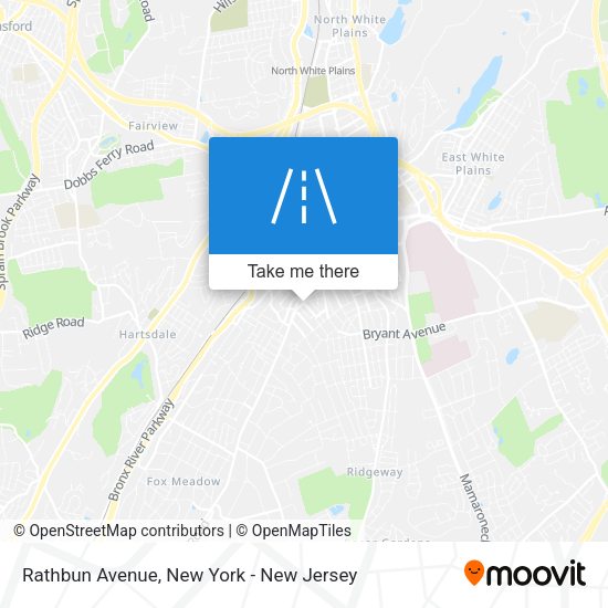 Mapa de Rathbun Avenue