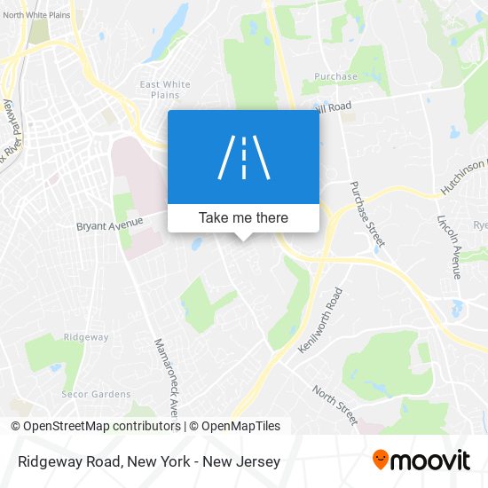 Mapa de Ridgeway Road