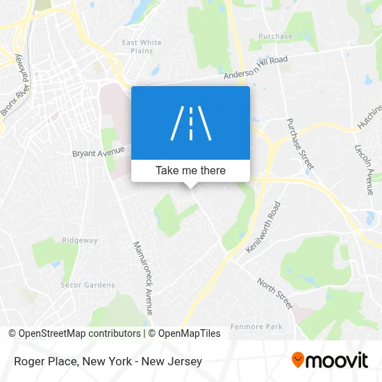 Roger Place map