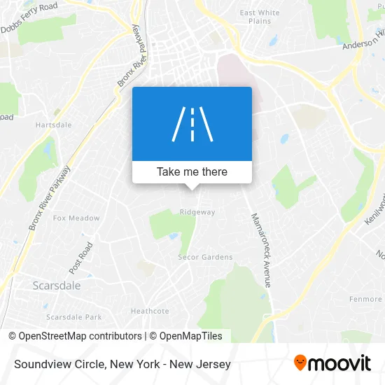 Soundview Circle map