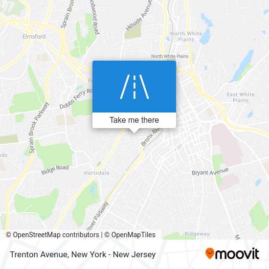 Mapa de Trenton Avenue