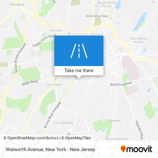 Mapa de Walworth Avenue