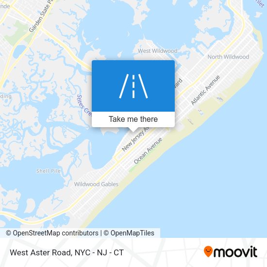 Mapa de West Aster Road