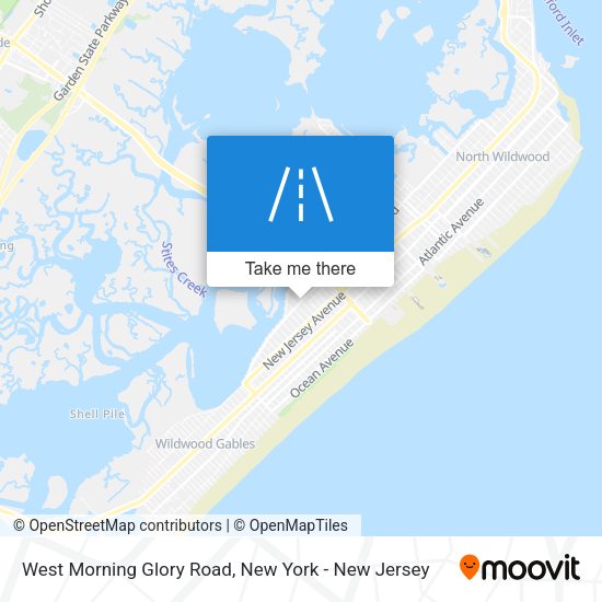 Mapa de West Morning Glory Road