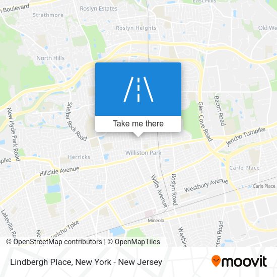 Mapa de Lindbergh Place