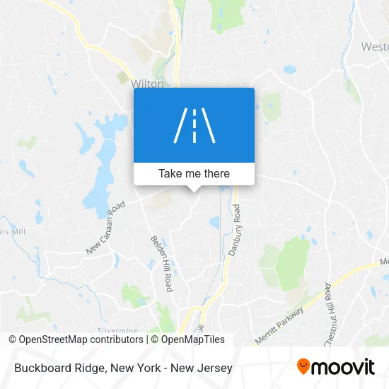 Buckboard Ridge map