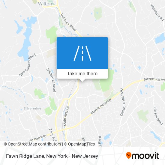 Mapa de Fawn Ridge Lane