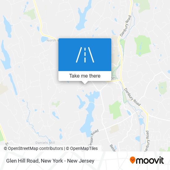 Mapa de Glen Hill Road