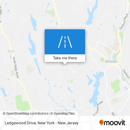 Ledgewood Drive map