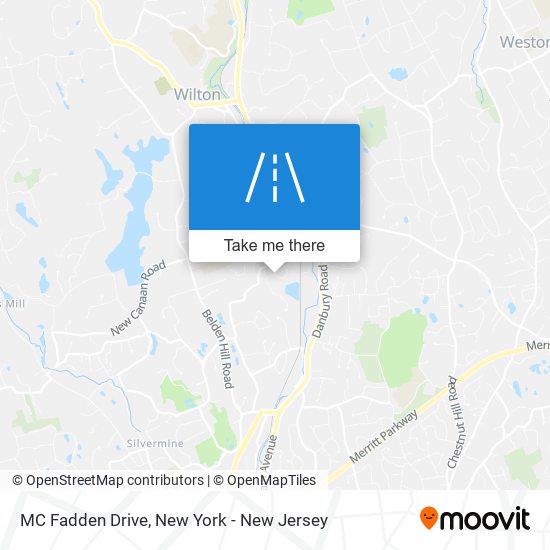 Mapa de MC Fadden Drive