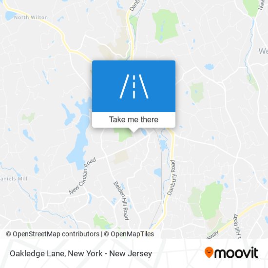 Oakledge Lane map