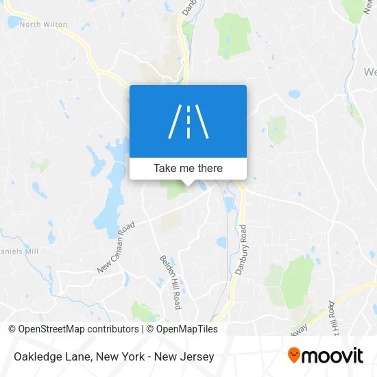Oakledge Lane map