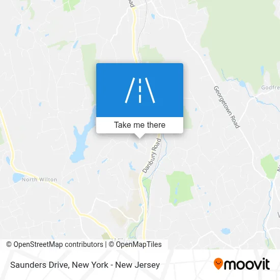 Saunders Drive map