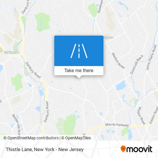 Thistle Lane map