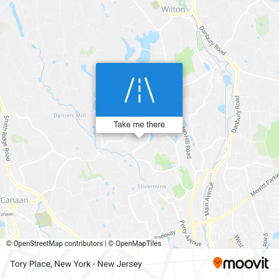 Tory Place map