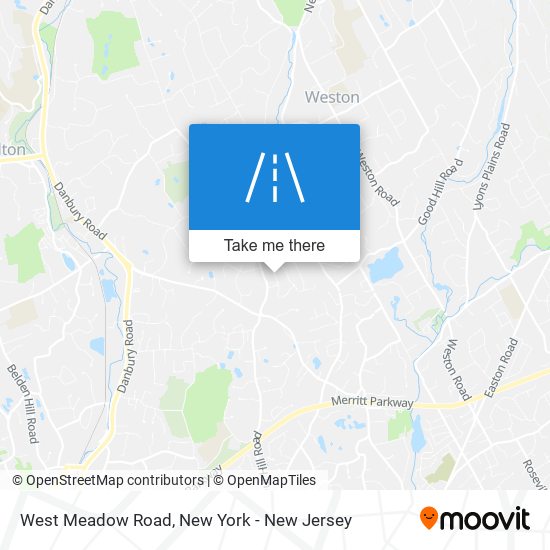 Mapa de West Meadow Road