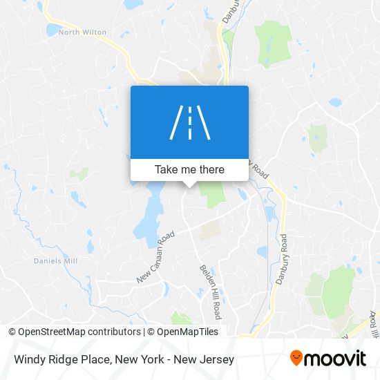 Windy Ridge Place map