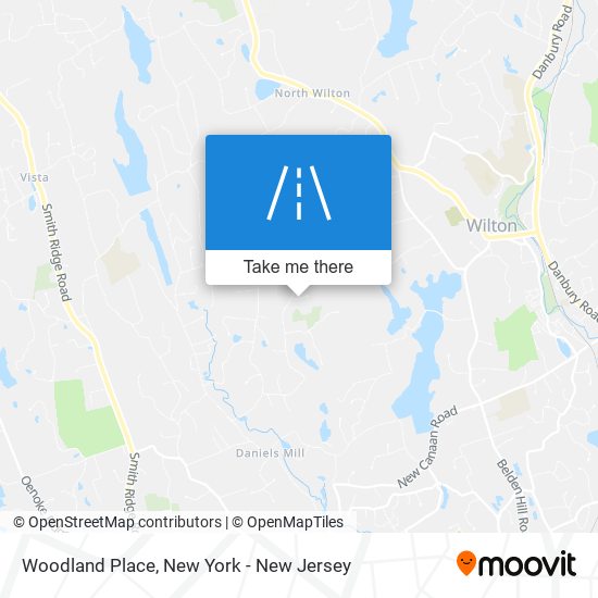 Mapa de Woodland Place
