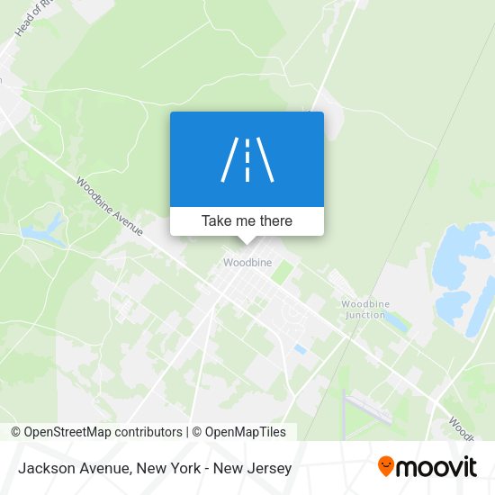Mapa de Jackson Avenue